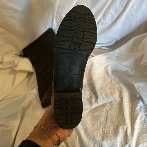 Stuart Weitzman Lowland Black Over the Knee Boots - Picture 8 of 13